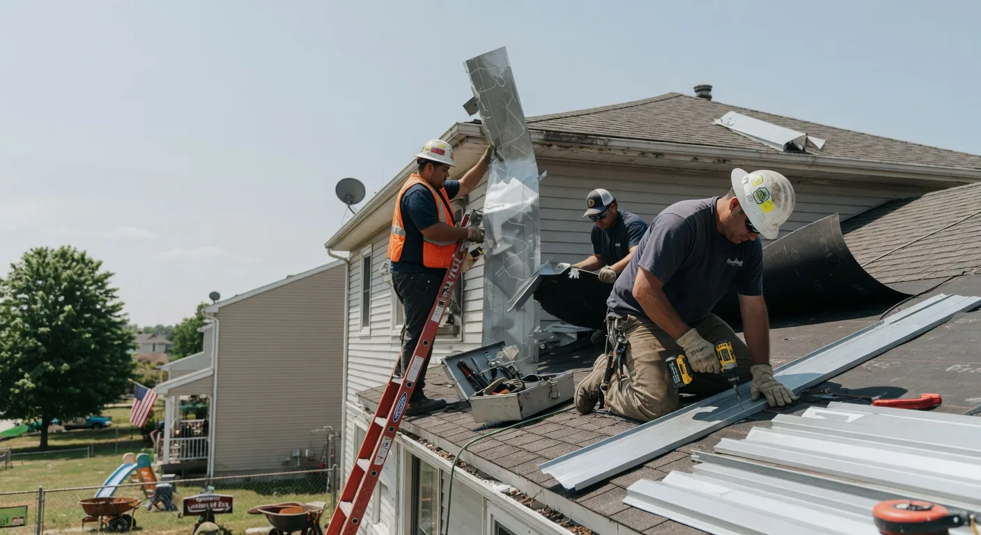 Metal Roof Repair in North Grosvenordale, CT